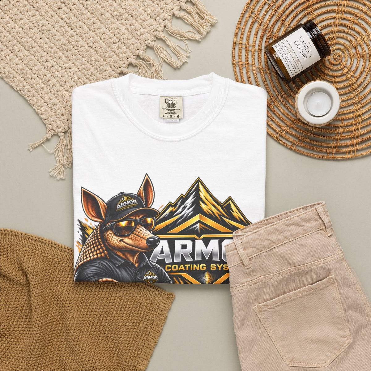 Armor Coating 'Built to Outlast' T-Shirt