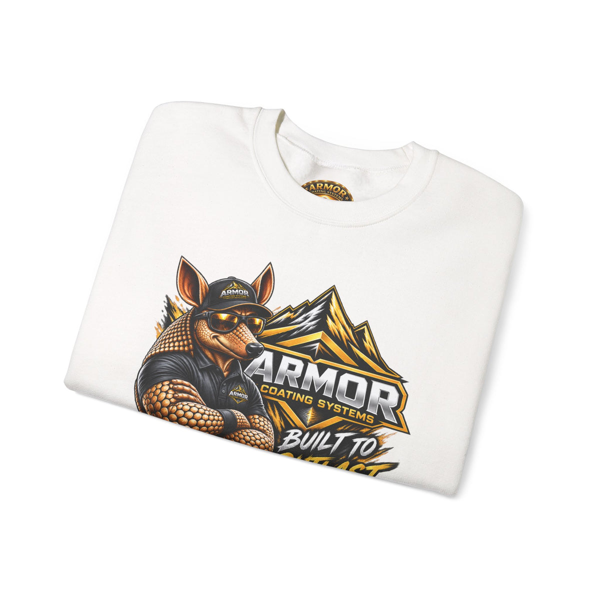 Armor Coating 'Built to Outlast' Crewneck Sweatshirt