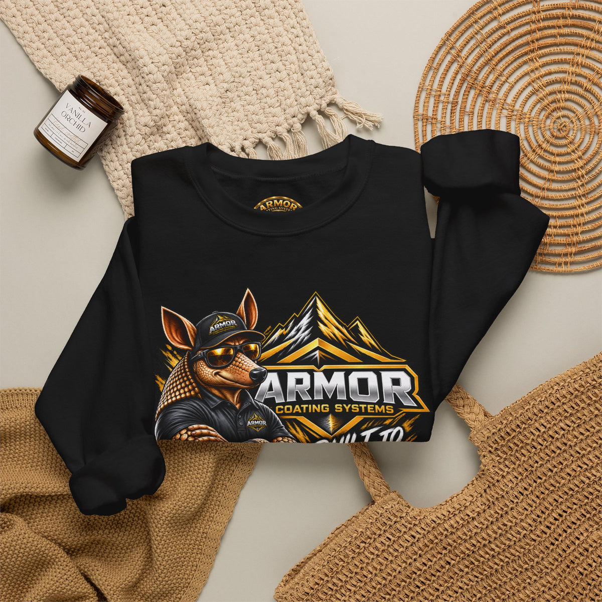 Armor Coating 'Built to Outlast' Crewneck Sweatshirt