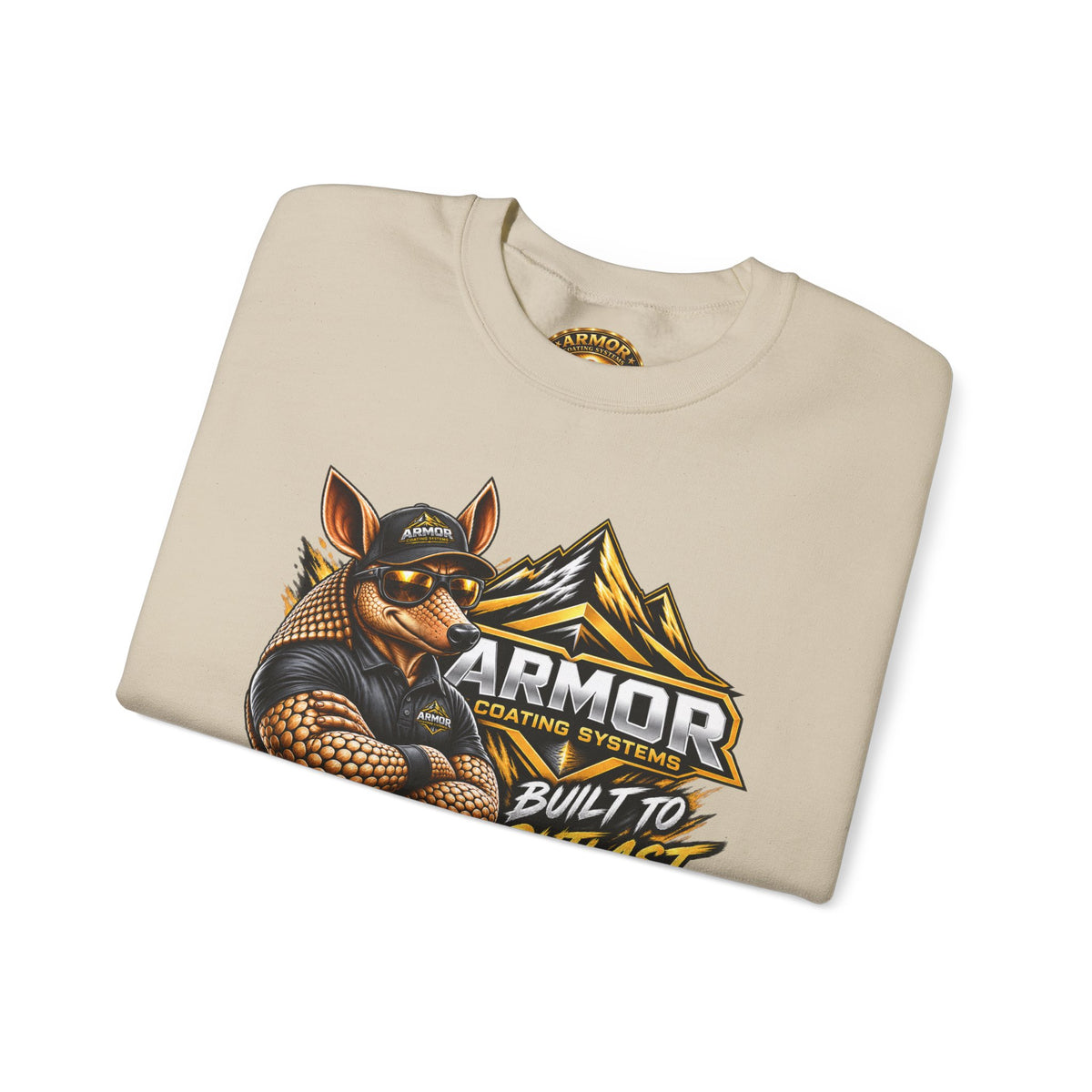 Armor Coating 'Built to Outlast' Crewneck Sweatshirt