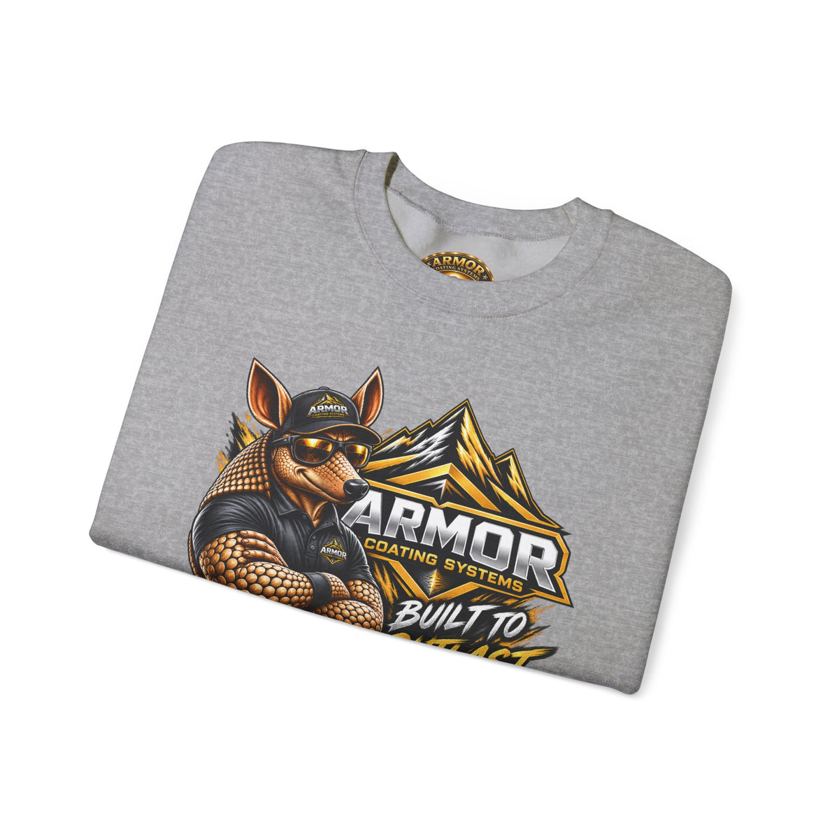 Armor Coating 'Built to Outlast' Crewneck Sweatshirt