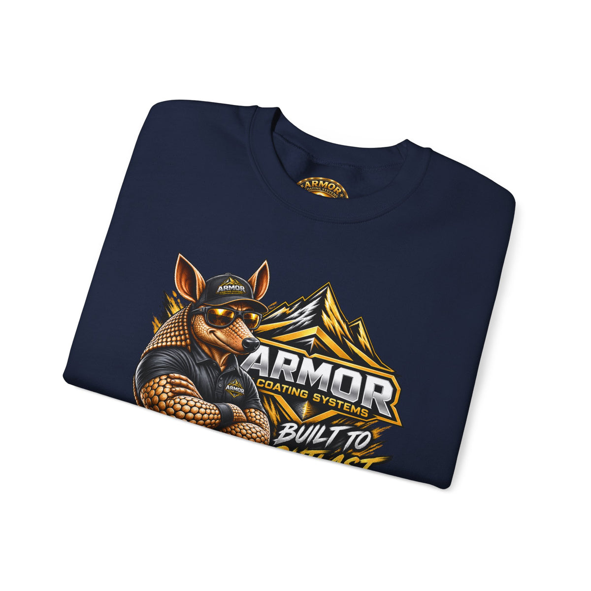 Armor Coating 'Built to Outlast' Crewneck Sweatshirt